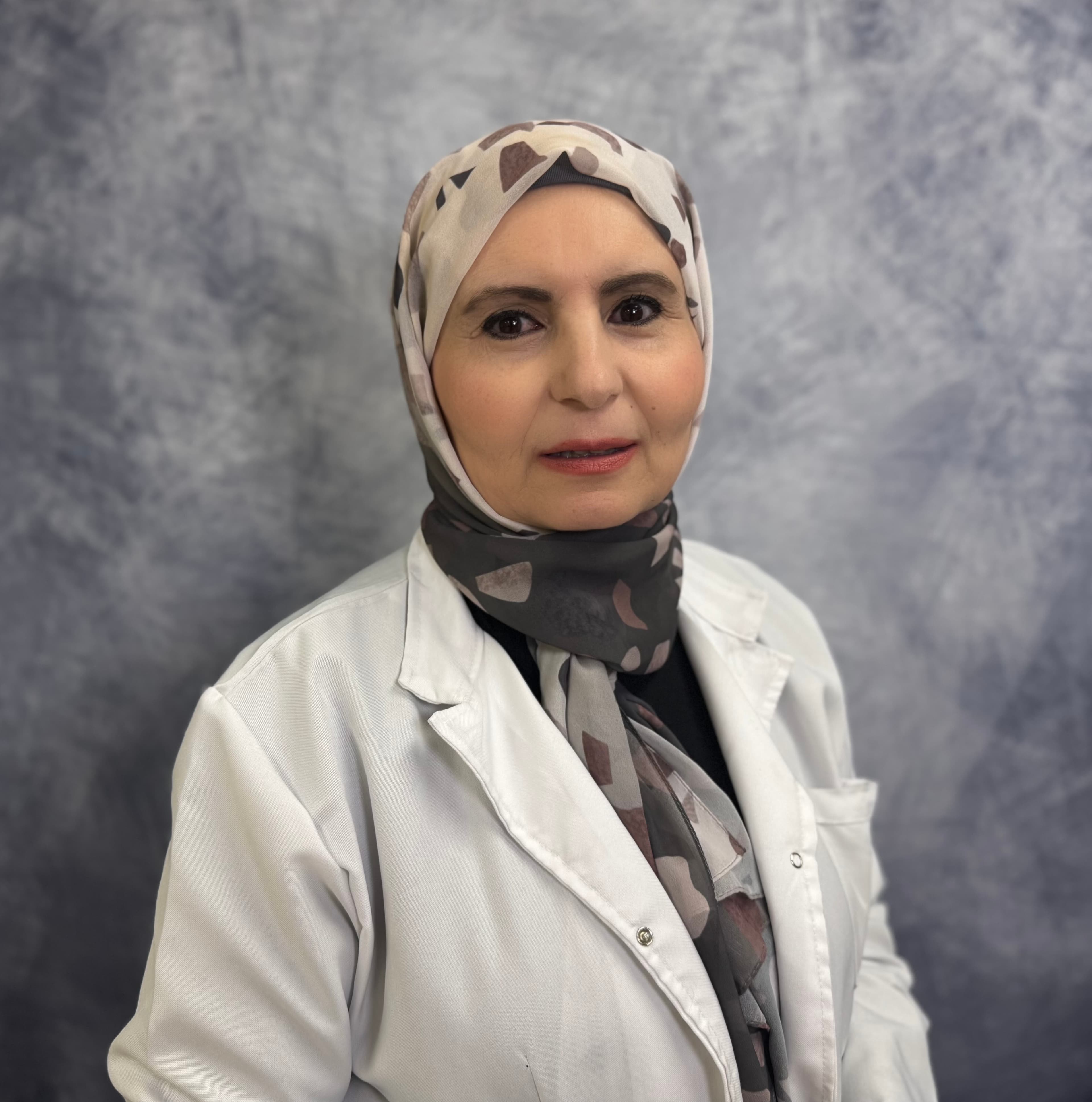 portrait of Amna Salhin, M.D.